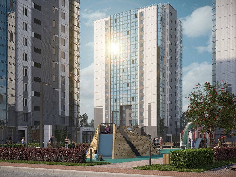 В Красноярске завершилось строительство жилого комплекса «Апрелевка»
1 В Красноярске завершилось строительство жилого комплекса «Апрелевка»
1