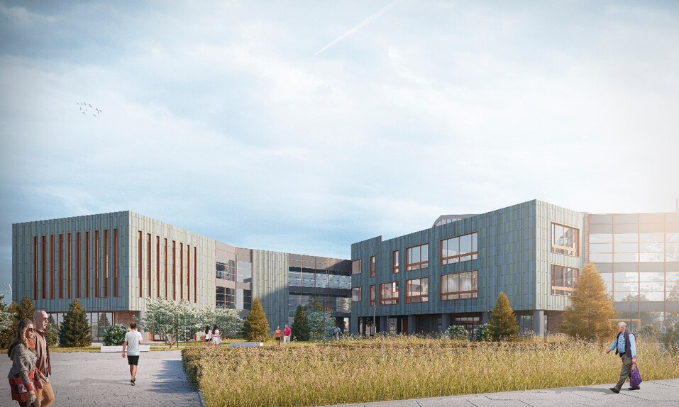 Вдохновлялись Сколтехом: архитекторы показали, каким будет новый корпус радиофака УрФУ 1 Вдохновлялись Сколтехом: архитекторы показали, каким будет новый корпус радиофака УрФУ 1