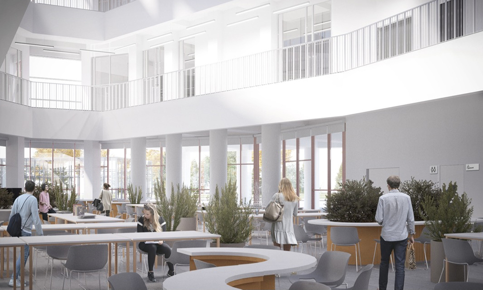 Вдохновлялись Сколтехом: архитекторы показали, каким будет новый корпус радиофака УрФУ 2 Вдохновлялись Сколтехом: архитекторы показали, каким будет новый корпус радиофака УрФУ 2