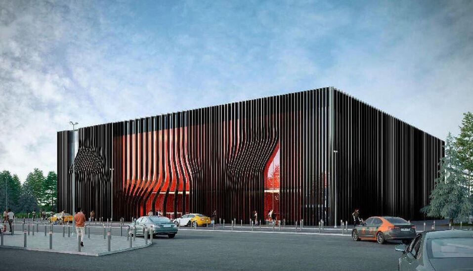 В Магнитогорске построят новый аэровокзал. Варианты проекта 4 В Магнитогорске построят новый аэровокзал. Варианты проекта 4