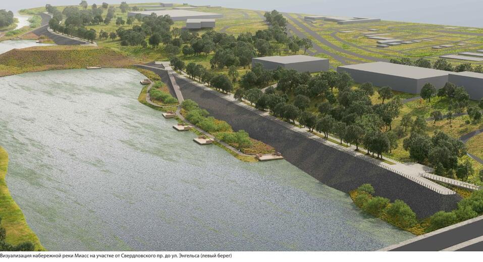 В Челябинске показали, какими станут две новые набережные на северо-западе. Фото 4 В Челябинске показали, какими станут две новые набережные на северо-западе. Фото 4