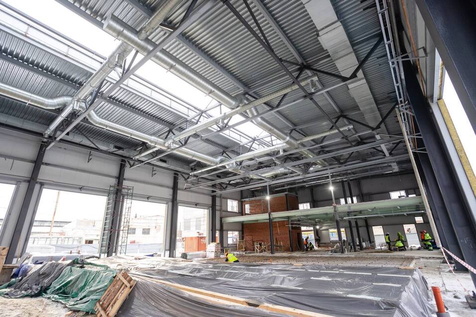 В Челябинске строится новое троллейбусное депо. Фото 2 В Челябинске строится новое троллейбусное депо. Фото 2