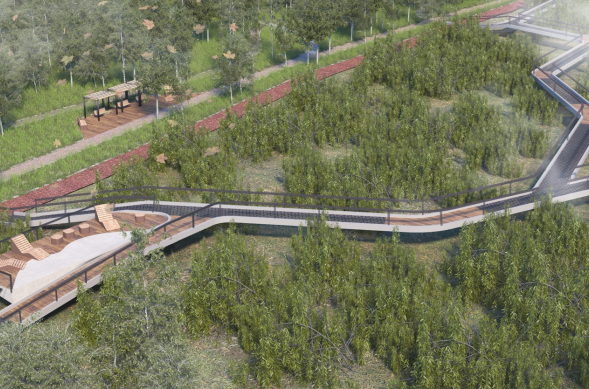 На благоустройство нового парка в Тюмени выделено 219 млн рублей 2 На благоустройство нового парка в Тюмени выделено 219 млн рублей 2