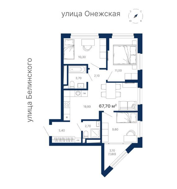 Выбираем квартиру в «новом центре» Екатеринбурга — пять вариантов от «Атлас Девелопмент» 1 Выбираем квартиру в «новом центре» Екатеринбурга — пять вариантов от «Атлас Девелопмент» 1