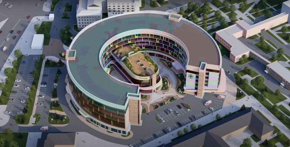 Строительство новой больницы за 9,5 млрд рублей начнут в Челябинске этой весной 4 Строительство новой больницы за 9,5 млрд рублей начнут в Челябинске этой весной 4