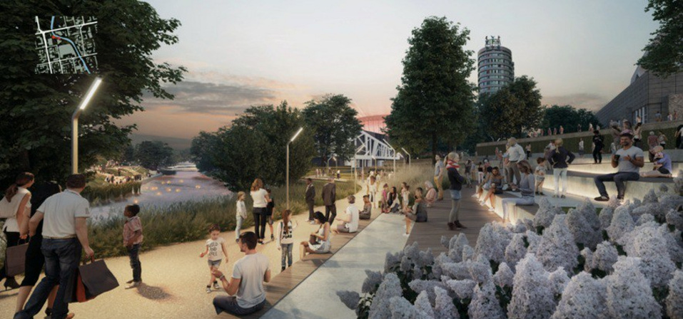 Стартовала реконструкция набережной Исети от ул. Куйбышева до ул. Декабристов 1 Стартовала реконструкция набережной Исети от ул. Куйбышева до ул. Декабристов 1