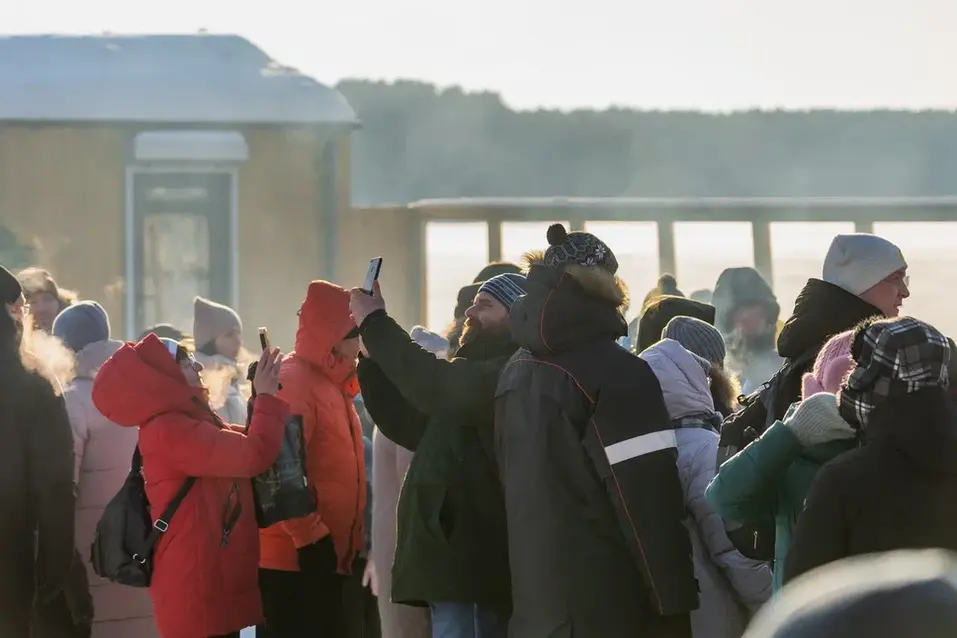 туристы на фестивале супов в Сысерти туристы на фестивале супов в Сысерти