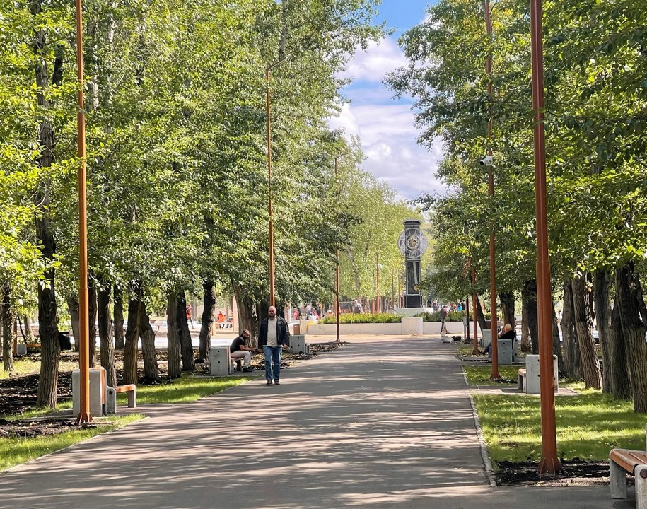 Второй этап благоустройства парка «Сибсталь» в Красноярске стартует на этой неделе
1 Второй этап благоустройства парка «Сибсталь» в Красноярске стартует на этой неделе
1