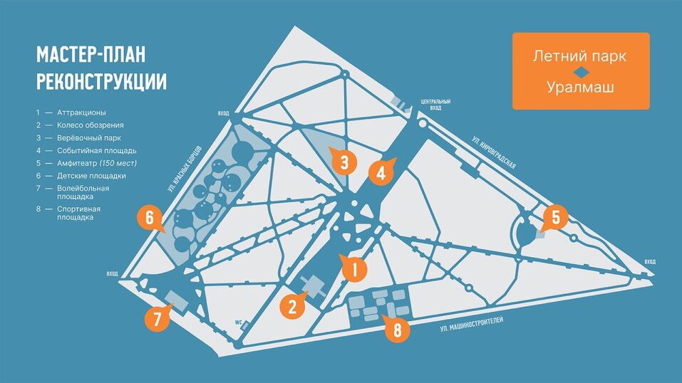 Администрация Екатеринбурга объявила конкурс на право благоустроить парк «Уралмаш» 1 Администрация Екатеринбурга объявила конкурс на право благоустроить парк «Уралмаш» 1