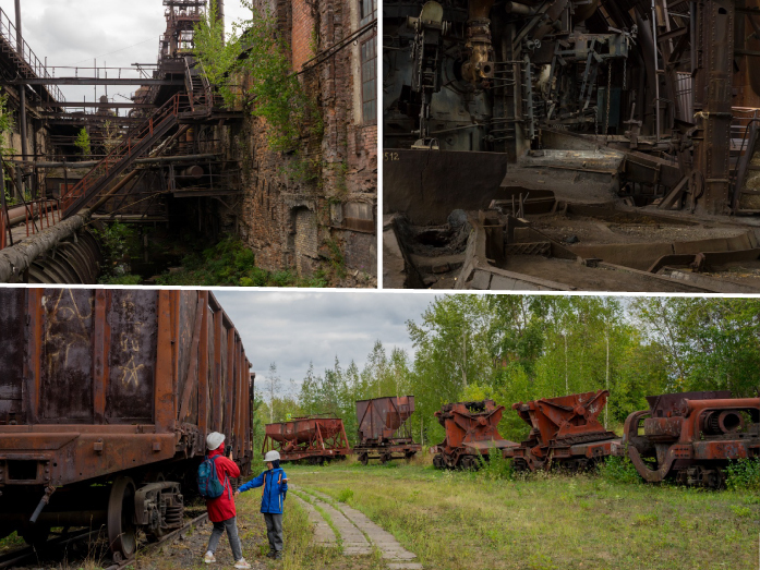 По заброщенным заводам сейчас проходят экскурсии, здесь один из нижнетагильских заводов, фото Петр Штеркель По заброщенным заводам сейчас проходят экскурсии, здесь один из нижнетагильских заводов, фото Петр Штеркель