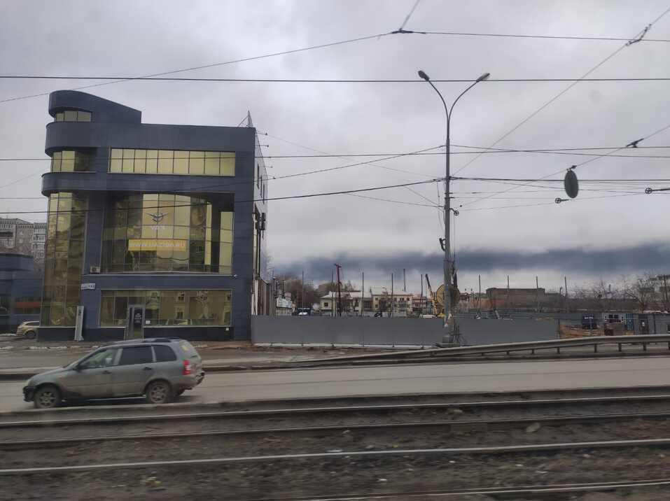 На севере Екатеринбурга произошел крупный пожар. Горел Уралмашзавод? 1 На севере Екатеринбурга произошел крупный пожар. Горел Уралмашзавод? 1