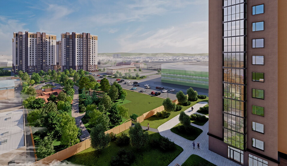 Сквер площадью 7,3 тыс. кв. м соединит АРБАН SMART на Шахтеров и семейный квартал БАРБАРИС Сквер площадью 7,3 тыс. кв. м соединит АРБАН SMART на Шахтеров и семейный квартал БАРБАРИС