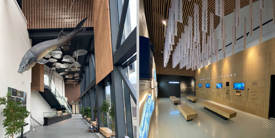 Готовится к открытию: под Красноярском достроили Центр Астафьева 1 Готовится к открытию: под Красноярском достроили Центр Астафьева 1