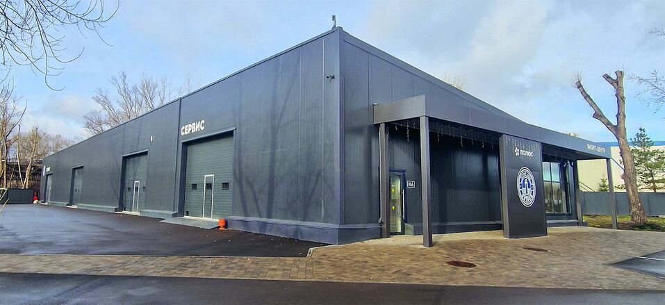 Остров Отдыха — Эллинг и Сервисный центр, общей площадью 1200 кв. м Остров Отдыха — Эллинг и Сервисный центр, общей площадью 1200 кв. м