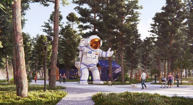 «Не парк, а космос»: в Челябинске начинается реновация парка Гагарина. Фото 5 «Не парк, а космос»: в Челябинске начинается реновация парка Гагарина. Фото 5
