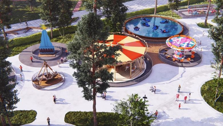 «Не парк, а космос»: в Челябинске начинается реновация парка Гагарина. Фото 6 «Не парк, а космос»: в Челябинске начинается реновация парка Гагарина. Фото 6