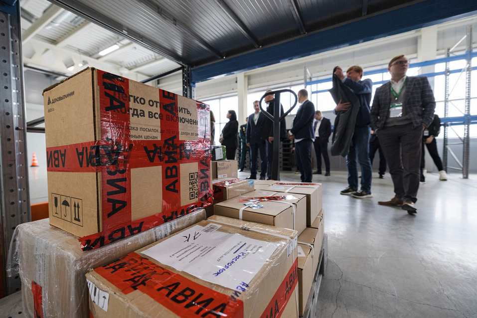 В красноярском аэропорту начали создавать логистический комплекс 2 В красноярском аэропорту начали создавать логистический комплекс 2