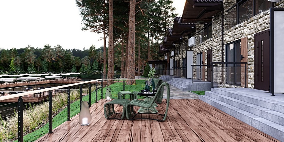 Курорт «Родники»: премиум-апартаменты на берегу озера 2 Курорт «Родники»: премиум-апартаменты на берегу озера 2