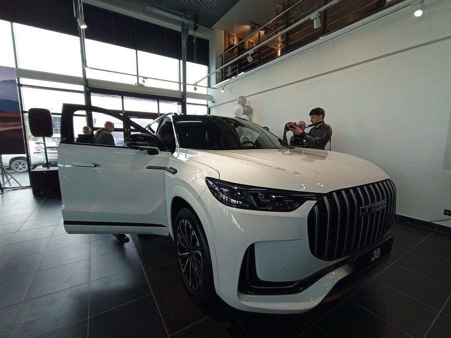Новосибирску презентовали JAECOO J8 3 Новосибирску презентовали JAECOO J8 3