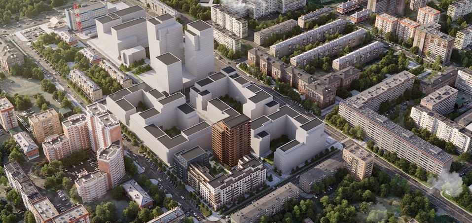 На месте снесенных фабрики и рынка в Тюмени построят ЖК с бизнес-центром 3 На месте снесенных фабрики и рынка в Тюмени построят ЖК с бизнес-центром 3