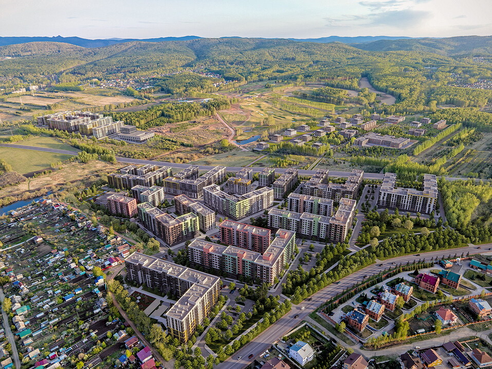 Не застывшие в монолите: новый жилой проект Красноярска 1 Не застывшие в монолите: новый жилой проект Красноярска 1