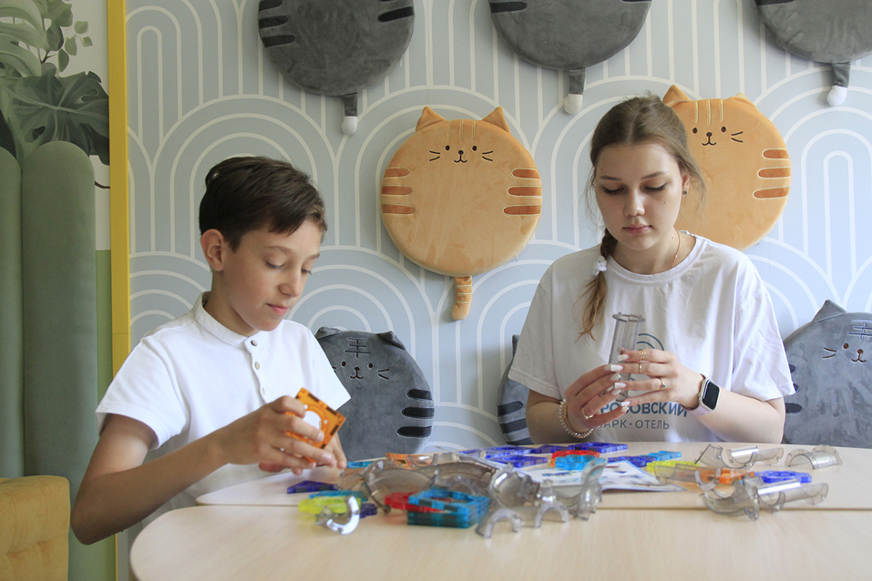 Островок веселья. В профилактории «Морозовский» открылся детский клуб 1 Островок веселья. В профилактории «Морозовский» открылся детский клуб 1