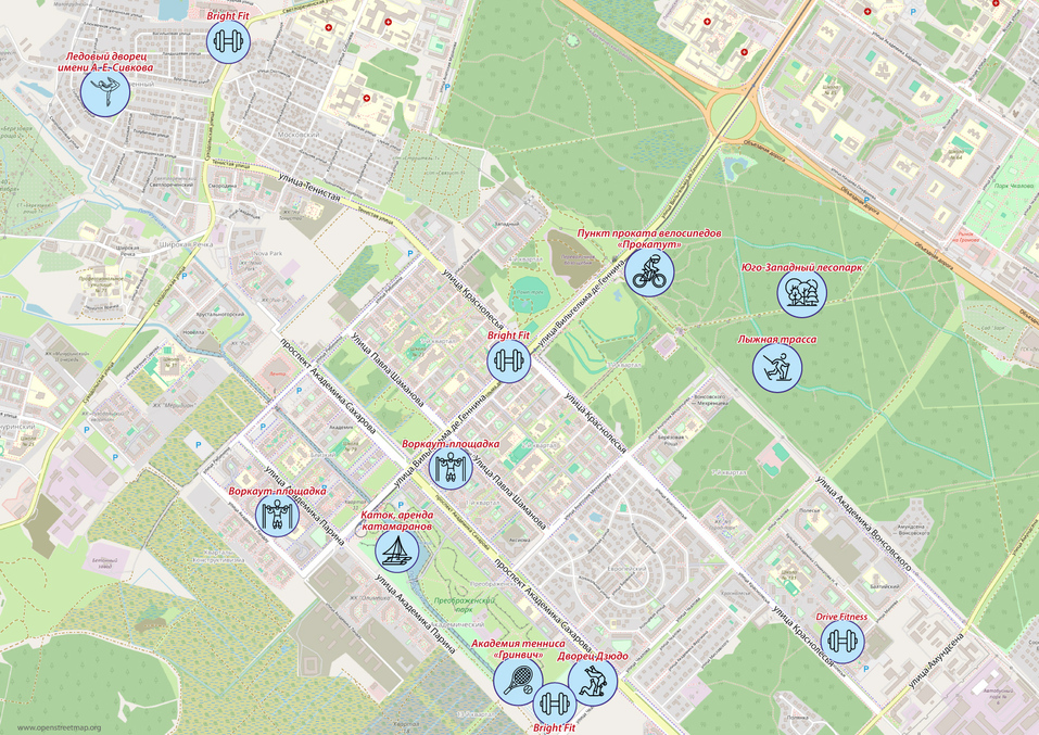 Катаемся на велосипеде и занимаемся дзюдо: за что спортсмены любят Академический 1 Катаемся на велосипеде и занимаемся дзюдо: за что спортсмены любят Академический 1