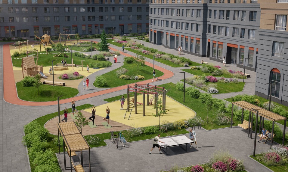 Катаемся на велосипеде и занимаемся дзюдо: за что спортсмены любят Академический 9 Катаемся на велосипеде и занимаемся дзюдо: за что спортсмены любят Академический 9