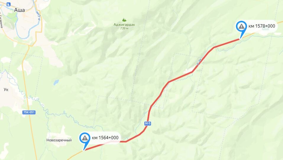 Расширение трассы М-5 на западе Челябинской области завершат в этом году 1 Расширение трассы М-5 на западе Челябинской области завершат в этом году 1