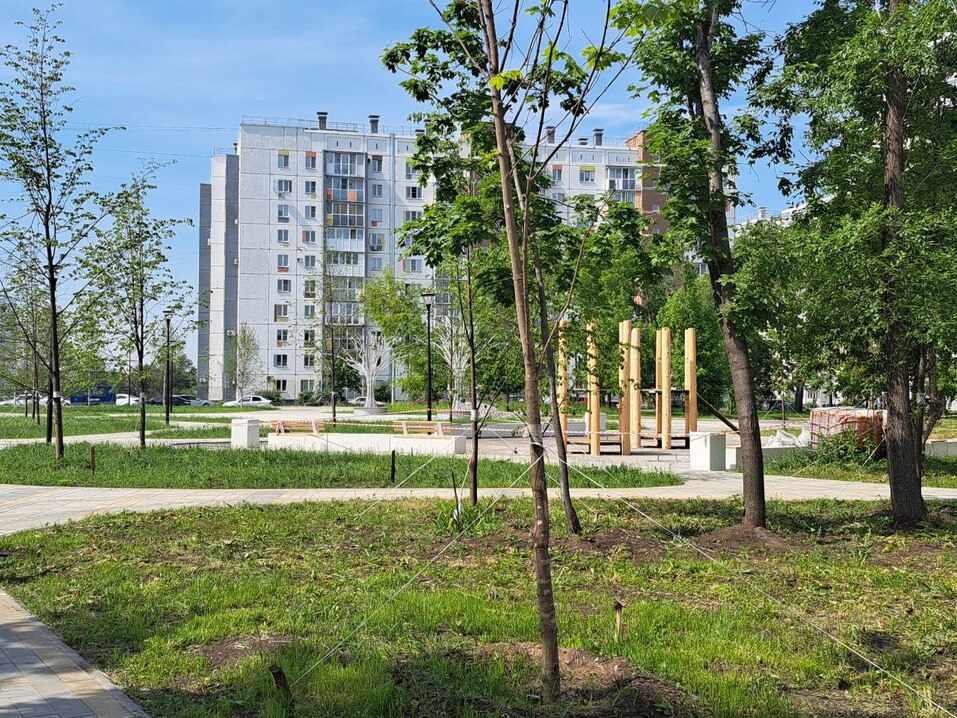 Памп-трек, игровые и спортплощадки: как преображается челябинский парк 3 Памп-трек, игровые и спортплощадки: как преображается челябинский парк 3