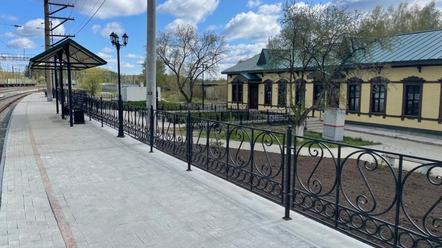 СвЖД восстановила исторический облик вокзального здания в Верхней Салде 1 СвЖД восстановила исторический облик вокзального здания в Верхней Салде 1