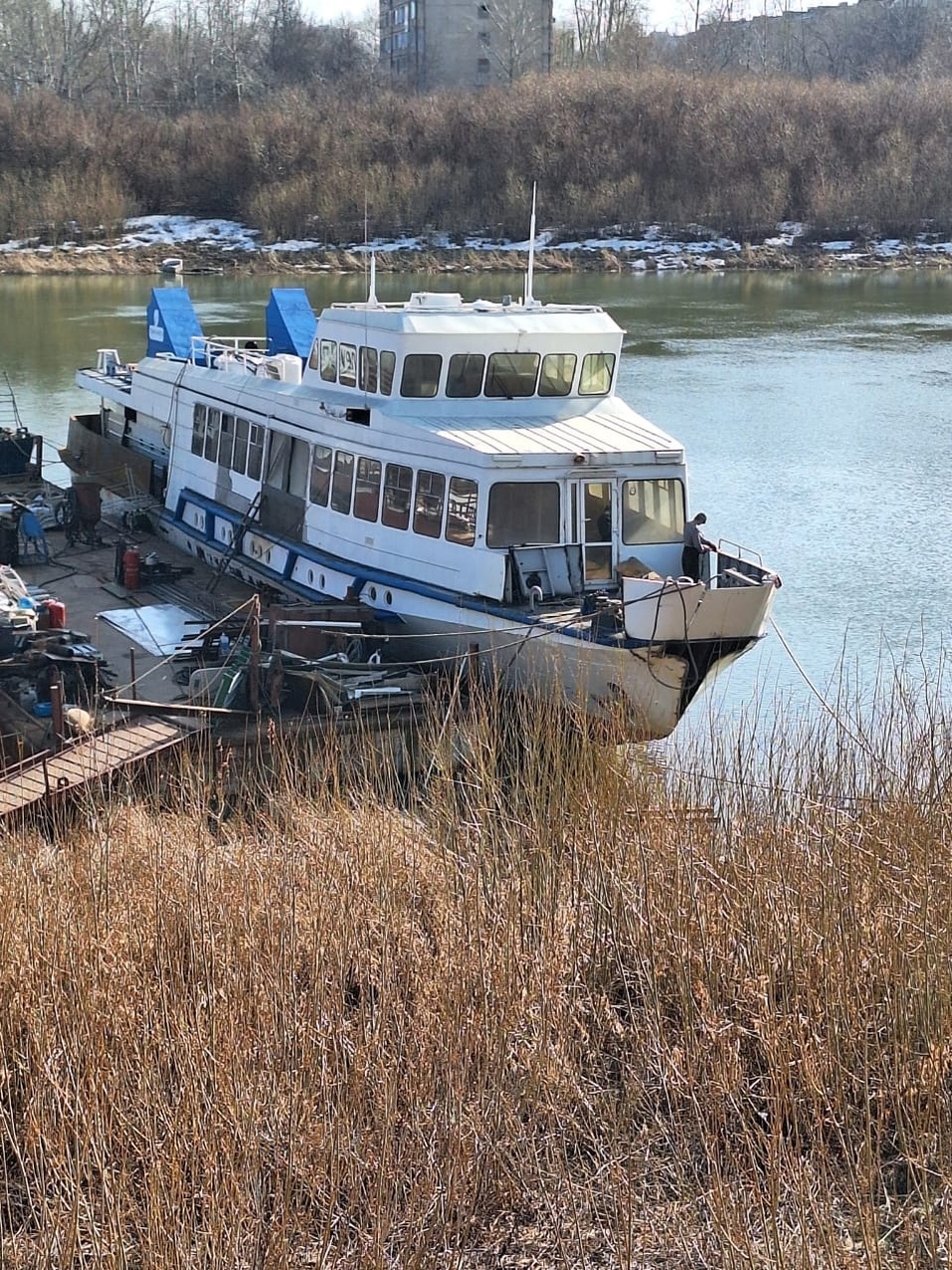 Тюменская судоходная компания купила теплоход для речных прогулок по Иртышу 1