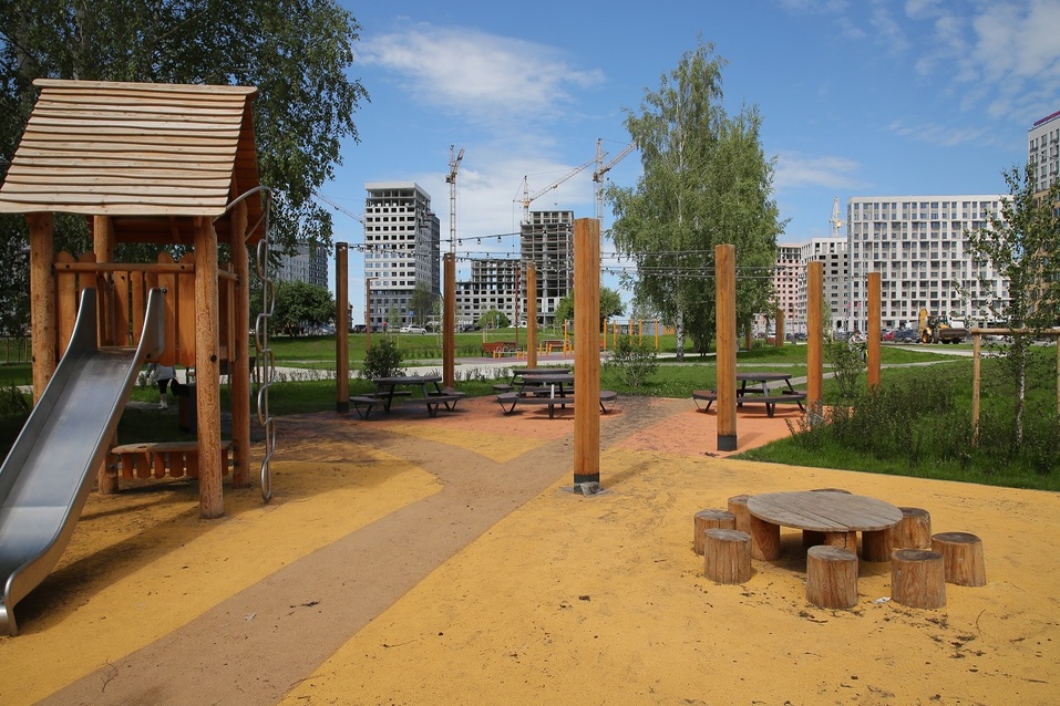 После потопа в Плеханово рядом с новым сквером проложат ливневую канализацию 3 После потопа в Плеханово рядом с новым сквером проложат ливневую канализацию 3