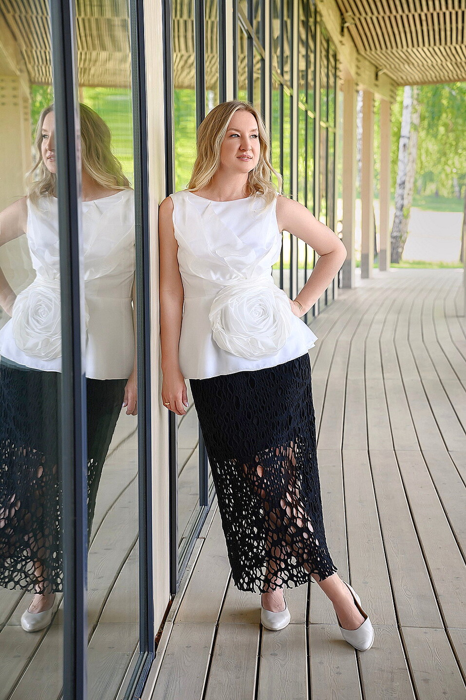 На модели платье-мини от BUTS#8 На модели платье-мини от BUTS#8