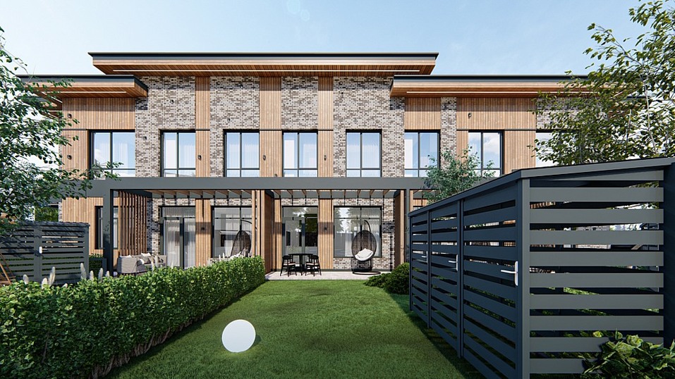 В городе как за городом: на Северо-Западе Челябинска строится новый таунхаус 2 В городе как за городом: на Северо-Западе Челябинска строится новый таунхаус 2