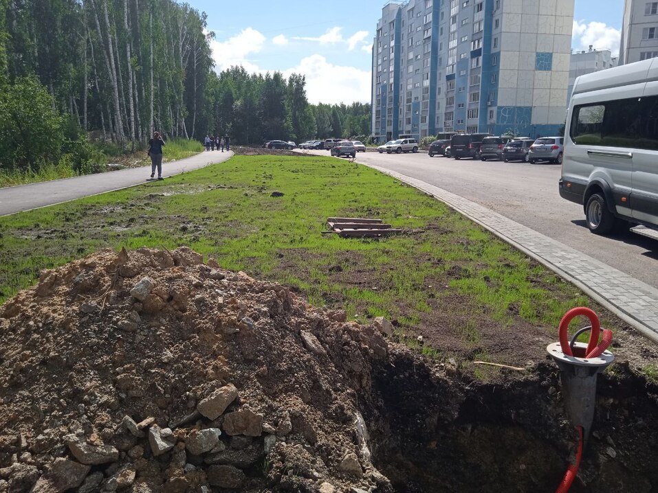 В Челябинске строится новая районная дорога 1 В Челябинске строится новая районная дорога 1