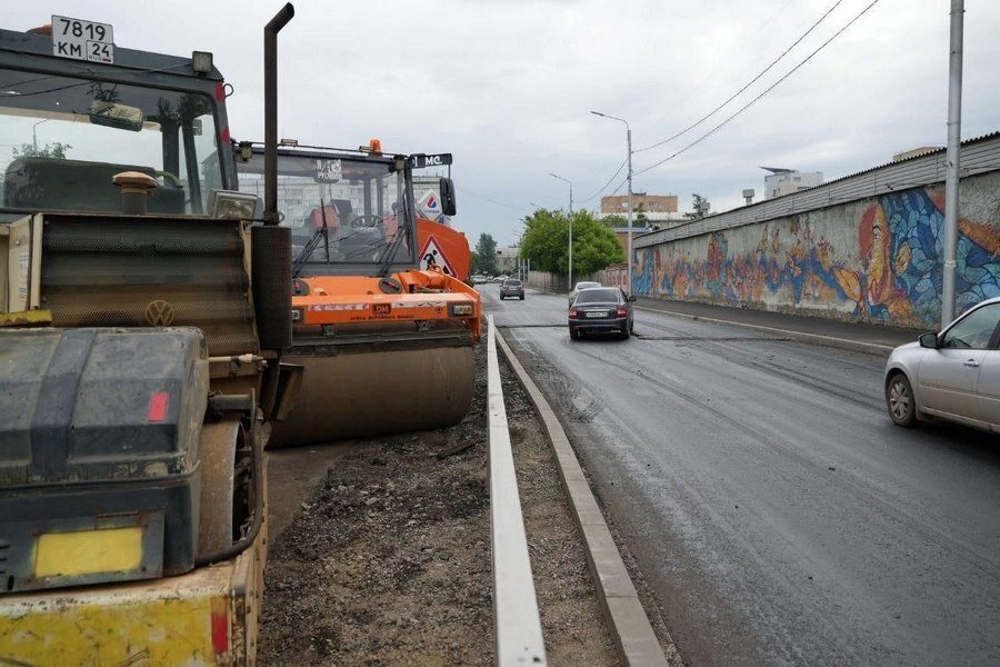 Владислав Логинов раскритиковал организацию дорожных ремонтов в Красноярске 1 Владислав Логинов раскритиковал организацию дорожных ремонтов в Красноярске 1