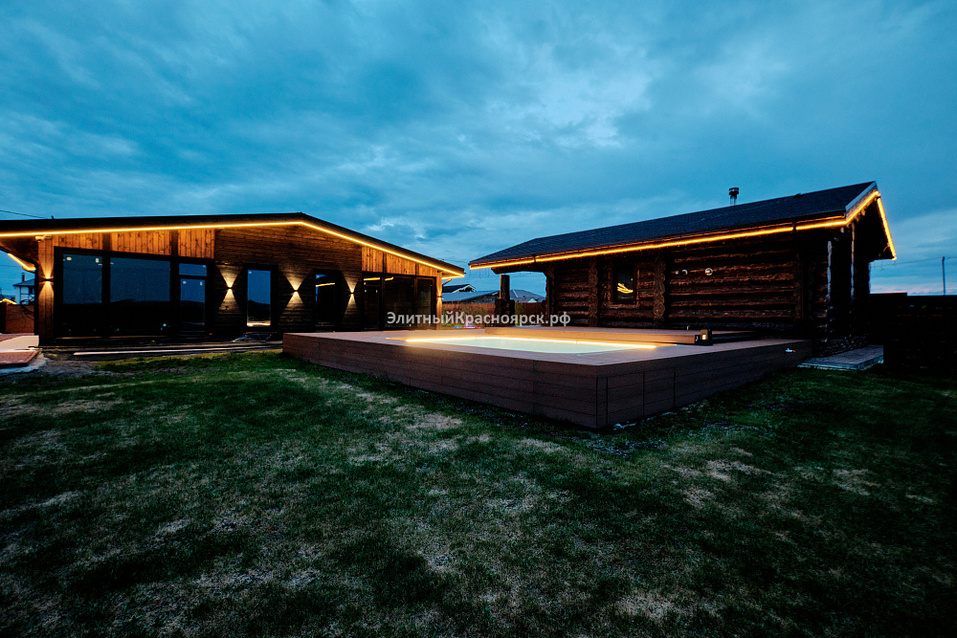 Дом с уникальной подсветкой недалеко от Красноярска продают за 29 млн 1 Дом с уникальной подсветкой недалеко от Красноярска продают за 29 млн 1