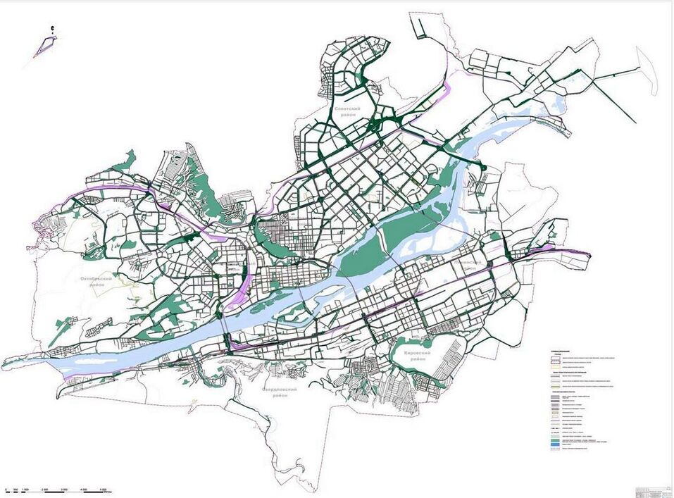 Красноярску обновили проект улично-дорожной сети 1 Красноярску обновили проект улично-дорожной сети 1
