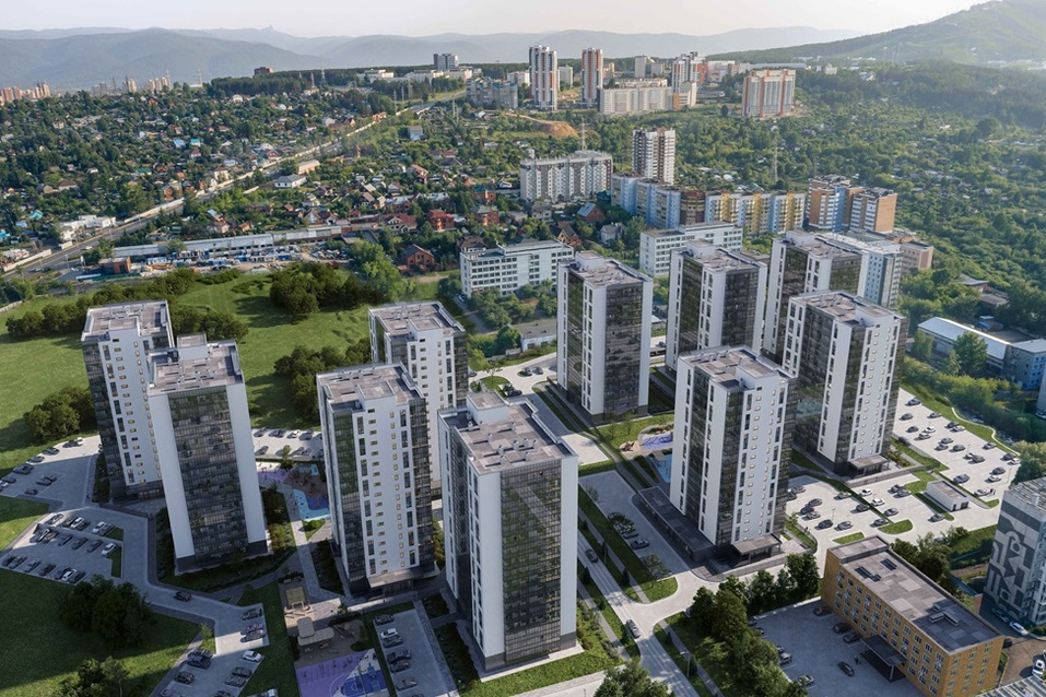 В Красноярске стартует строительство новых домов в жилом комплексе «Белый квартал» 1 В Красноярске стартует строительство новых домов в жилом комплексе «Белый квартал» 1