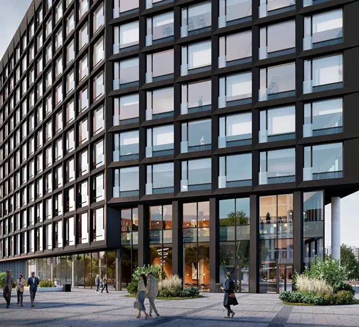 Вход по «Face ID». В Екатеринбурге построят первый за четыре года бизнес-центр класса «А» 5 Вход по «Face ID». В Екатеринбурге построят первый за четыре года бизнес-центр класса «А» 5