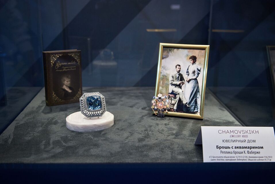 Ювелиры дома CHAMOVSKIKH воссоздали брошь императрицы Александры Федоровны 4 Ювелиры дома CHAMOVSKIKH воссоздали брошь императрицы Александры Федоровны 4