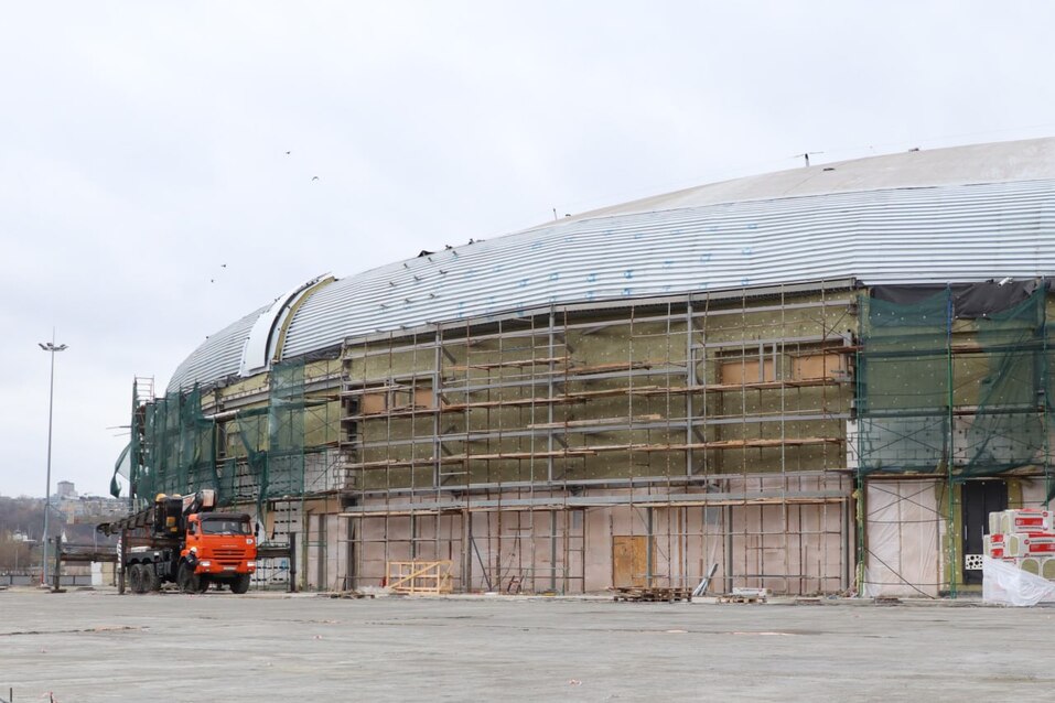 Готовность нижегородской ледовой арены оценили в 75%
1 Готовность нижегородской ледовой арены оценили в 75%
1