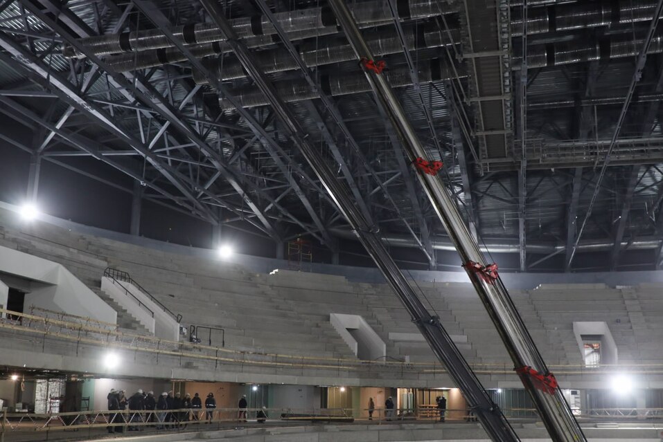 Готовность нижегородской ледовой арены оценили в 75%
2 Готовность нижегородской ледовой арены оценили в 75%
2