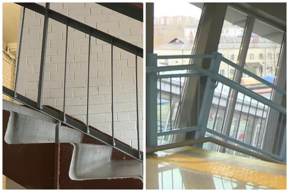 Пассажиры жалуются на головокружение в надземном переходе тюменского вокзала 2