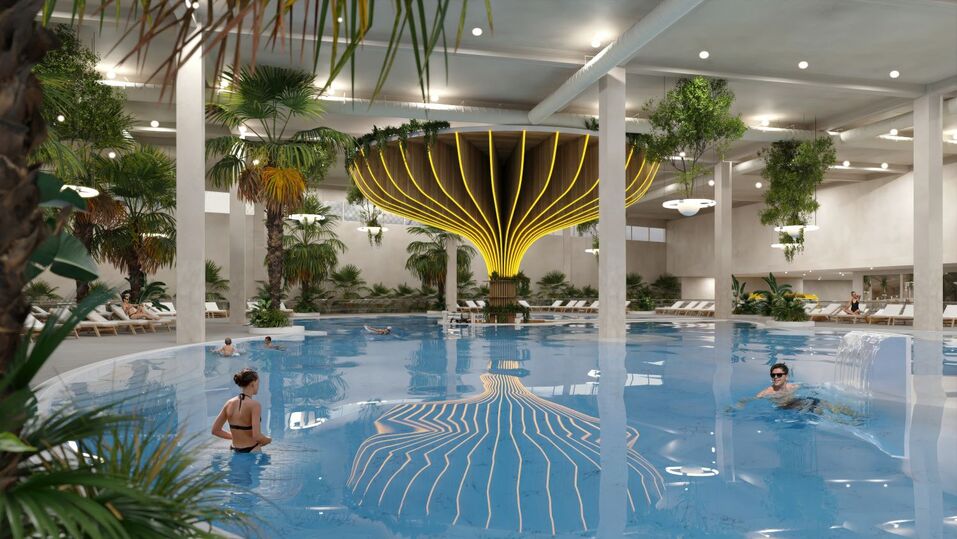 Бассейн в 1250 кв. м, термальная река и много бань — как изменится ТРЦ «КомсоМолл» 1 Бассейн в 1250 кв. м, термальная река и много бань — как изменится ТРЦ «КомсоМолл» 1