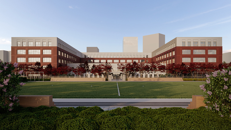 Рядом с бульваром Артура Ольховского в Тюмени появится школа с атриумом 1 Рядом с бульваром Артура Ольховского в Тюмени появится школа с атриумом 1