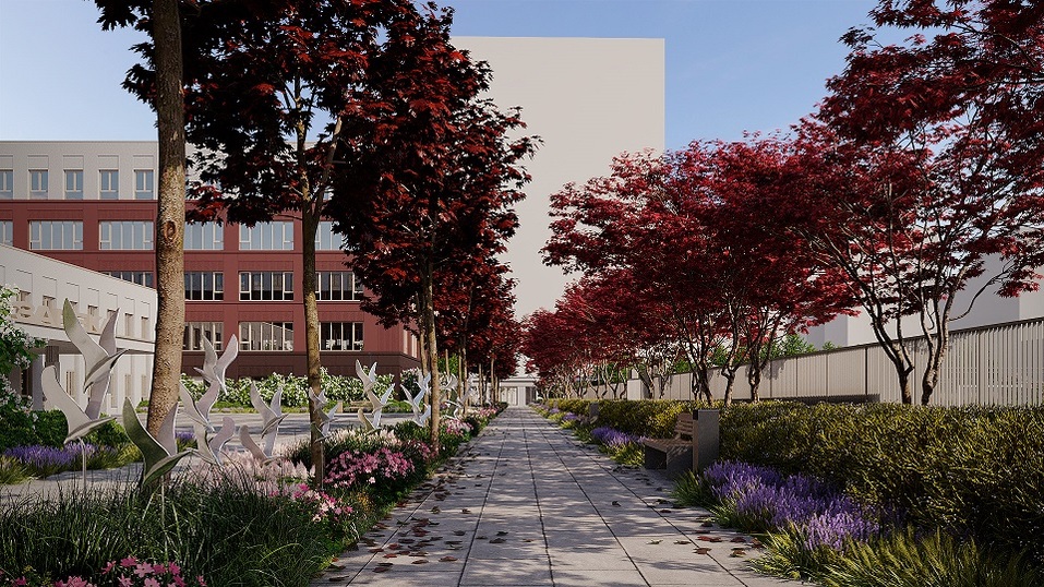 Рядом с бульваром Артура Ольховского в Тюмени появится школа с атриумом 5 Рядом с бульваром Артура Ольховского в Тюмени появится школа с атриумом 5