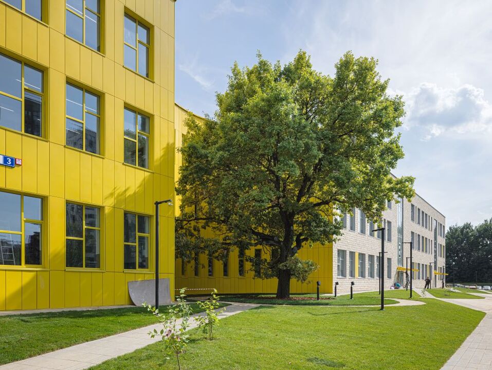 Федеральные девелоперы показали красноярцам школы со стеклянными классами и атриумами 3 Федеральные девелоперы показали красноярцам школы со стеклянными классами и атриумами 3