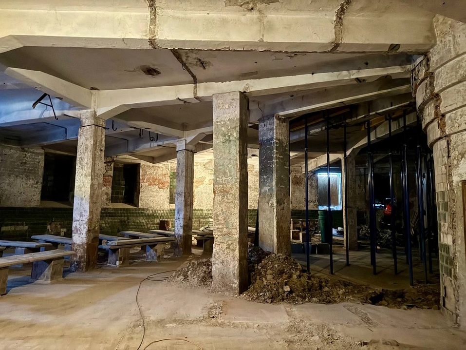 Противоаварийные работы в Круглой бане закончатся в феврале 2025 года 3 Противоаварийные работы в Круглой бане закончатся в феврале 2025 года 3